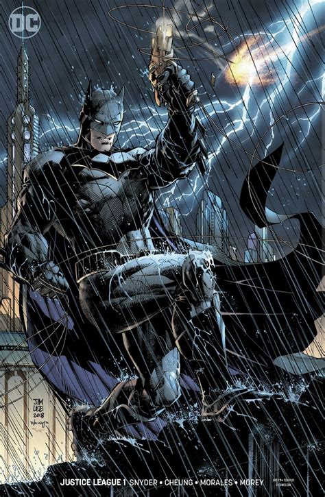 Jim Lee Batman Art Coloured Who Are Your Favourite Comic Book