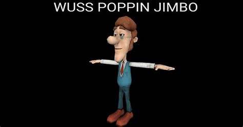 Pósters Wuss Poppin Jimbo Jimmy Neutron Meme De Godtiermeme Redbubble