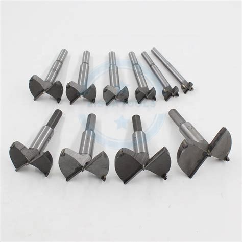 High Quality With Low Price Easy Return 10pcs 15 60mm Forstner Drill Bit Set Boring Hole Saw
