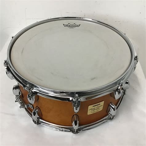 Used Yamaha Maple Custom Absolute Snare Drums 14 Reverb