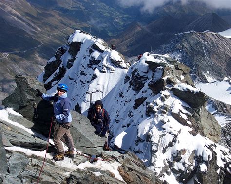 Bei google earth verläuft die grenze ca. Großglockner - der Gipfel ist erreicht, auf den letzten Metern