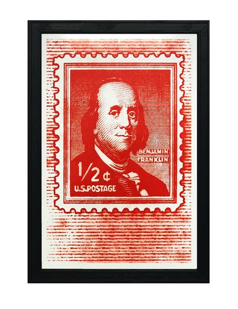 Postage Stamp Poster Art