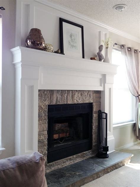 See more ideas about fireplace remodel, fireplace, fireplace mantels. DIY Fireplace Mantel Redo | Fireplaces, Fireplace mantels ...
