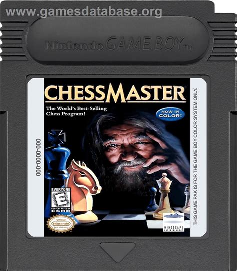 Chessmaster Nintendo Game Boy Color Games Database