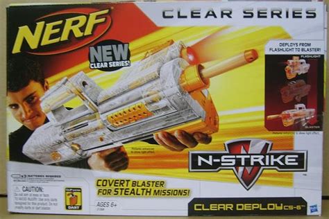 Sg Nerf Nerf N Strike Clear Deploy Cs 6 Sneak Peek