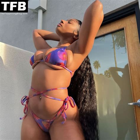 Megan Thee Stallion Sexy Bikini Boobs Butt Pics Everydaycum