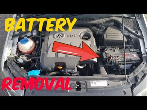 Check the battery charge indicator light if your. How to take out a car battery - YouTube