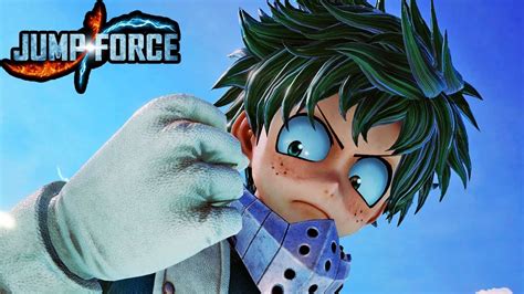Jump Force New Deku Gameplay Screenshots My Hero Academia