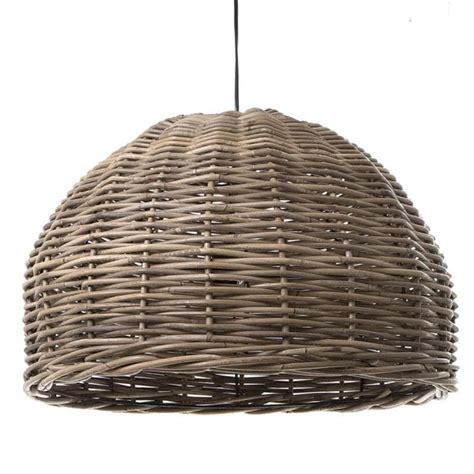 Welcome to nu lighting australia. Deep Dome Basket Rattan Pendant | Hanging pendants, Wicker ...