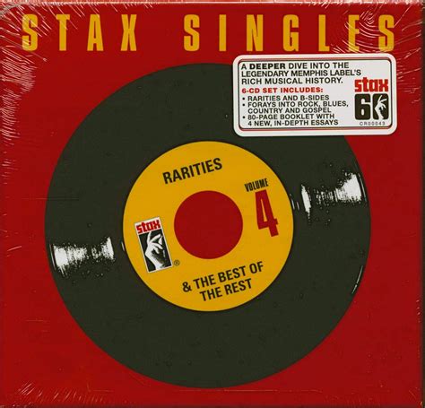 Stax Singles Vol 4 Rarities And Best Of Music