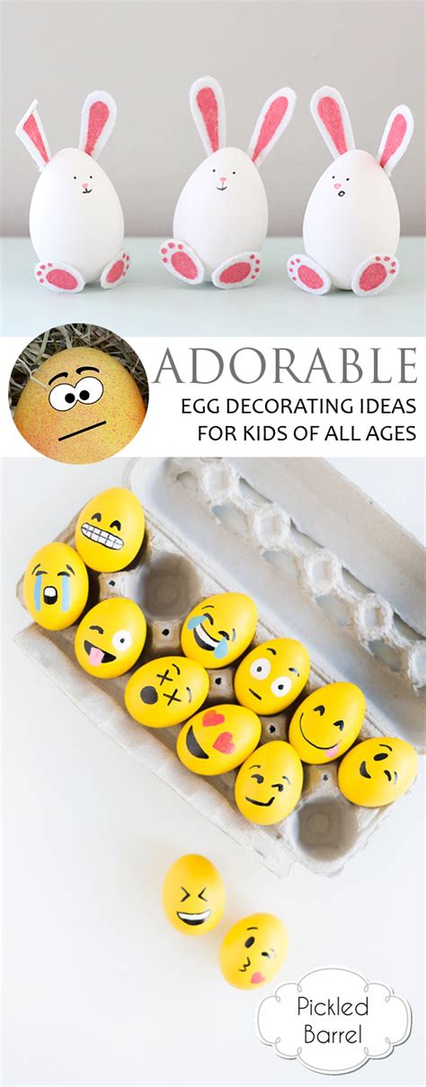 Adorable Egg Decorating Ideas For Kids Of All Ages Pickled Barrel