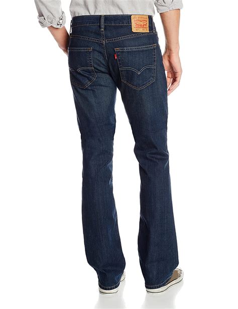 Levis Mens 527 Slim Bootcut Jean Native Cali Stretch Blue Size
