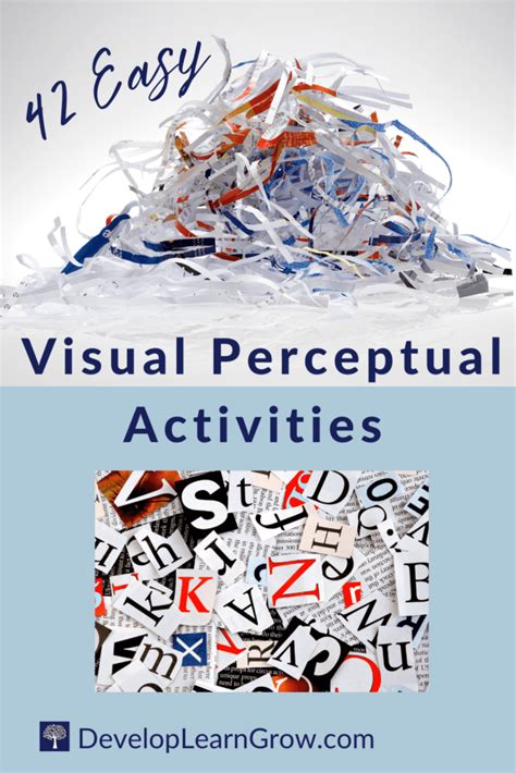 42 Easy Visual Perceptual Activities That Enhance Learning Develop
