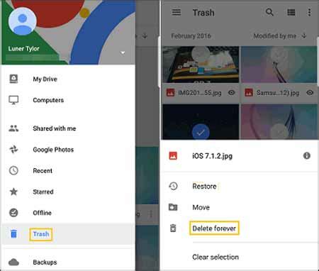 When you attempt to manually empty the trash bin in google photos, a warning message box appears that explains you are about to permanently delete those pictures and. How to Delete Photos from Android Phone Permanently Best