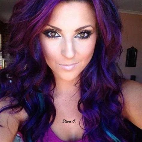 I Love Her Hair ️ Dark Purple Hair Hair Color Purple Cool Hair Color