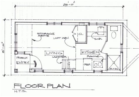 And built specifically for tiny homes, our tiny house on wheels (or t.h.o.w) options are highly customizable. 8 X 20 Tiny House Floor Plans Cottage Small Houses On ...