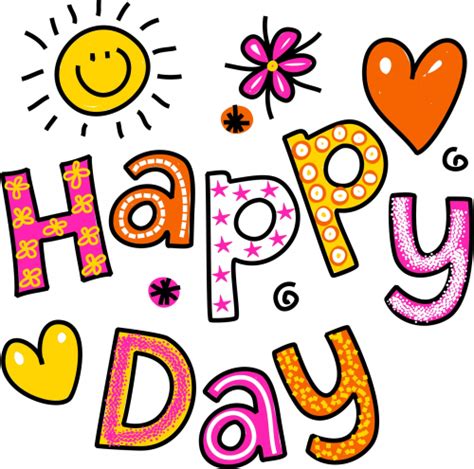 Happy Day Clipart Free Download On Clipartmag
