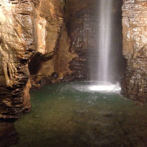Find another word for secret. There's A Waterfall Hiding In New York's Secret Caverns
