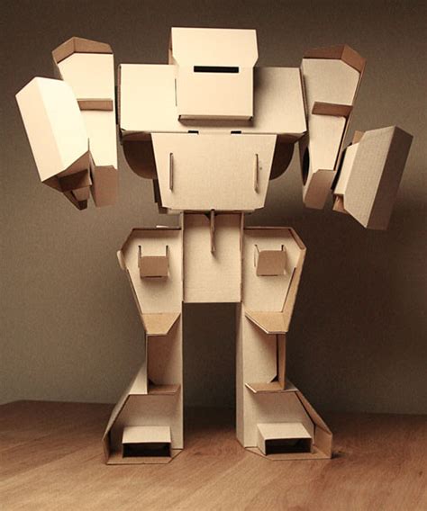 Your Next Parent Child Project Calafant Cardboard Robot Modern Baby