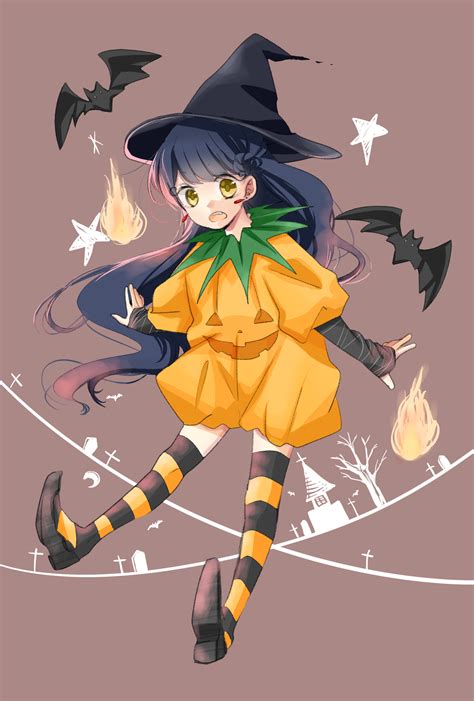 Scary Halloween Anime Cute Kawaii Anime Animegirl