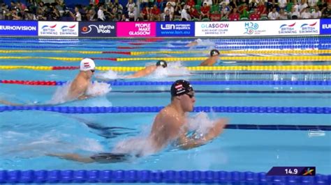 200m Breaststroke Men Semi Final 2 European Swimming Championship 2018