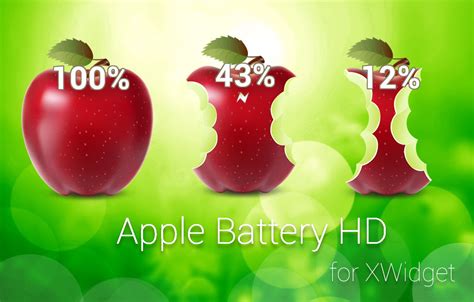 Apple Battery Hd For Xwidget By Jimking On Deviantart