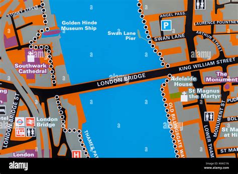 Map Of London Bridge Area Zone Map
