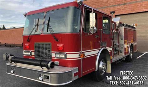 1992 Spartan Pumper Tanker 12407 Fire Trader Classified By The Fire