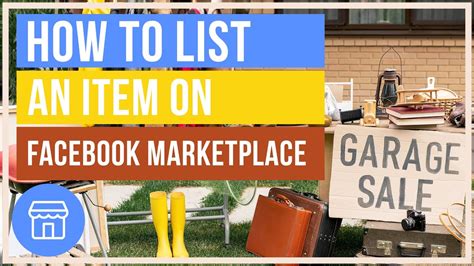 How To Post Items On Facebook Marketplace Sell Items Fast Youtube