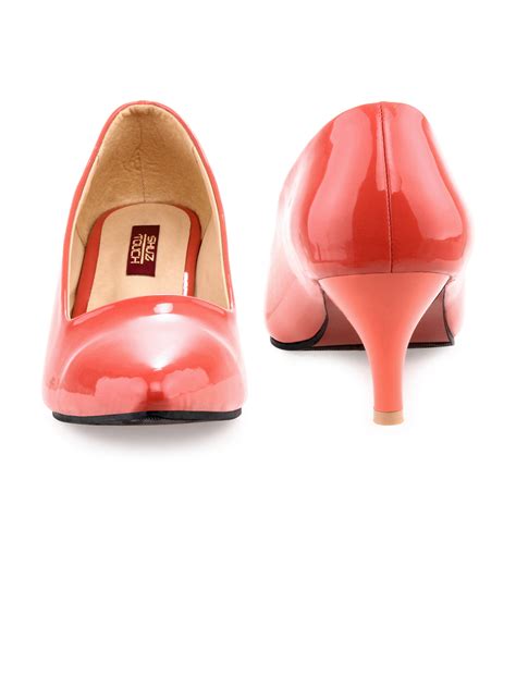 Buy Shuz Touch Peach Pump Shoe Lf F 2175 A Peach Online ₹1895 From