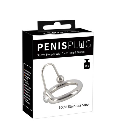 You2toys Penis Plug With Jeweled Glans Ring Sexystyleeu