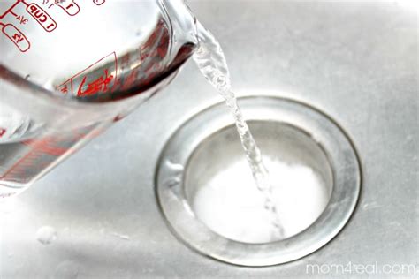 To unclog the drain, start by running hot water down the drain to loosen the clog. Unclog Your Drains with Baking Soda and Vinegar ~ Natural ...