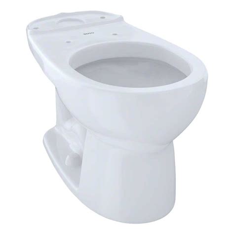 Toto Eco Drake Round Toilet Bowl Only Cotton White C743e01