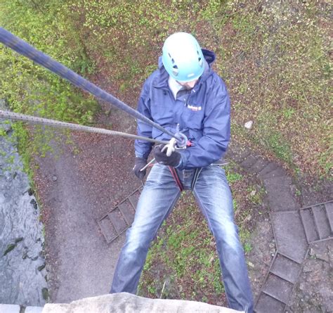 Millers Dale Viaduct Abseiling Day, A Success - Aspire Adventure Activities
