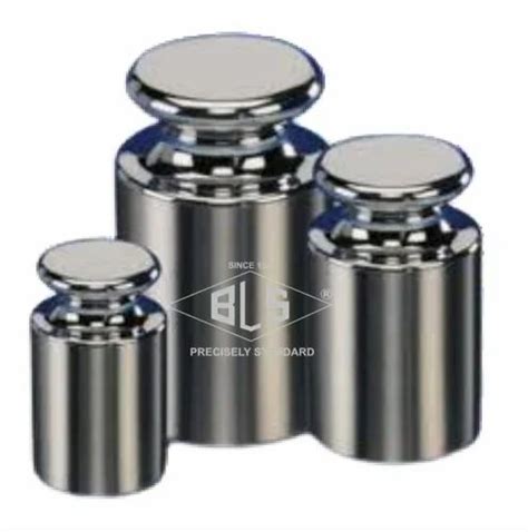 Austenitic Stainless Steel Mirror Finish Calibration Weights Size