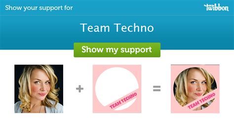 Team Techno Support Campaign Twibbon