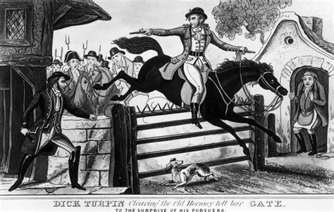 According To Legend Notorious Highwayman Dick Turpin Plied His Sinister