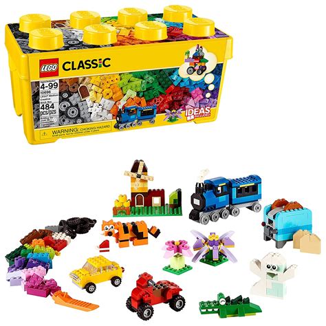 Lego magenta tile 2 x 2 with groove (3068) price us. LEGO Classic Medium Creative Brick Box (10696, 484 Pieces) | eBay