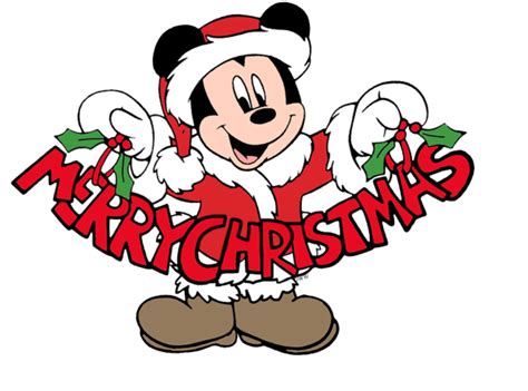Mickey Mouse Wishes A Merry Christmas Disney Merry