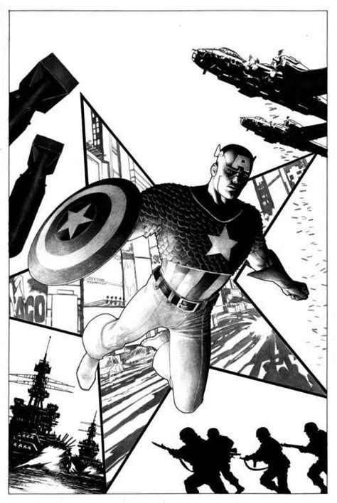 Captain America Steve Mcniven Steve Mcniven Capitán