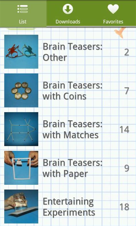Brain Teasers And Science Tricks For Android Apk Download
