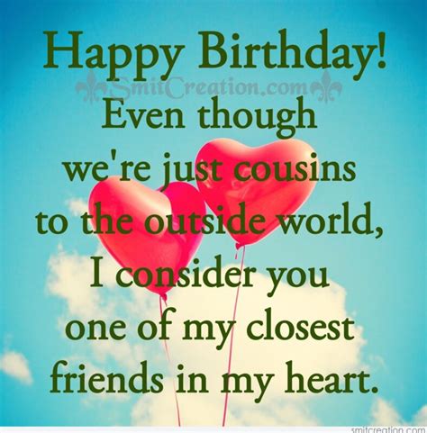 14 Birthday Wishes For Cousin Pictures And Graphics For Different