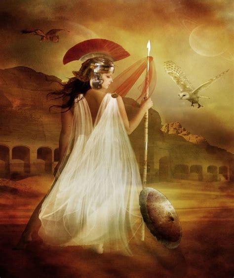 Las mujeres más destacadas de la Mitología Griega Athena goddess of