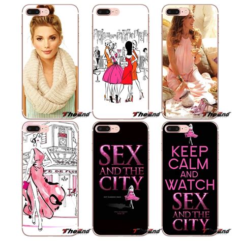 Sex And The City American Tv Silicone Case For Iphone X 4 4s 5 5s 5c Se 6 6s 7 8 Plus Samsung
