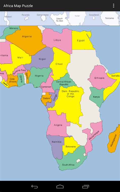 How To Memorize A Map Of Africa Map Of Africa