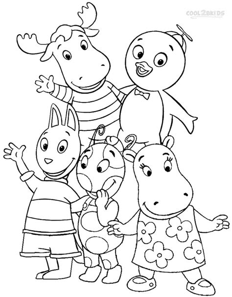 Backyardigans Coloring Printables