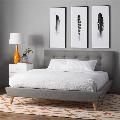 So, it must be welcoming as it represents your taste and personality. Langley Street Rasmussen Upholstered Platform Bed & Reviews | Wayfair.ca