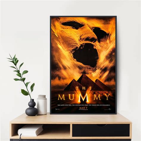 The Mummy 1999 Movie Poster Art Room Wall Decor Fabric Poster Etsy