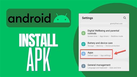 How To Install Apk Files On Android Youtube