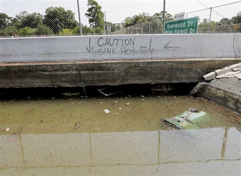 Tollway Took Severe Hit From Harvey Buckling Pavement Flood Damage